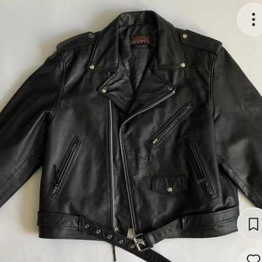 Vintage police leather - Gem