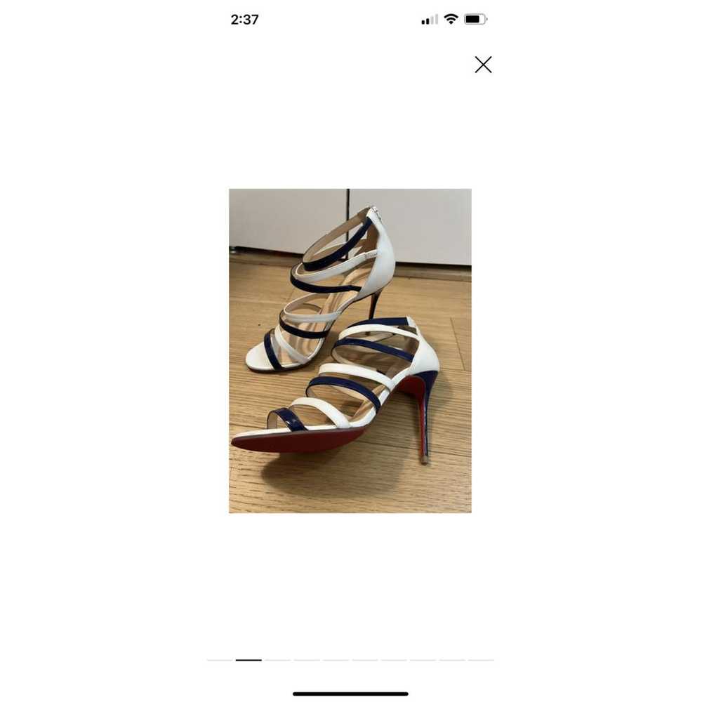 Christian Louboutin Patent leather sandal - image 4
