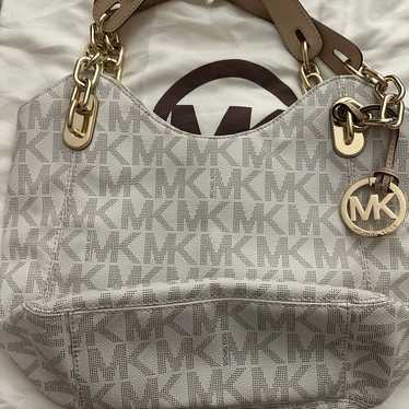 White Michael Kors Purse - image 1