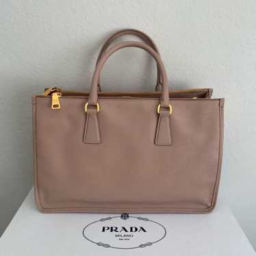 Prada Lux Saffiano Lux Double Zip Purse