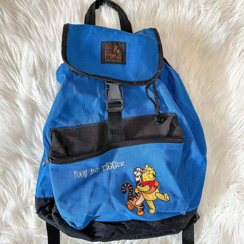 Vintage Disney Backpack Disney Winnie the Pooh Ba… - image 1