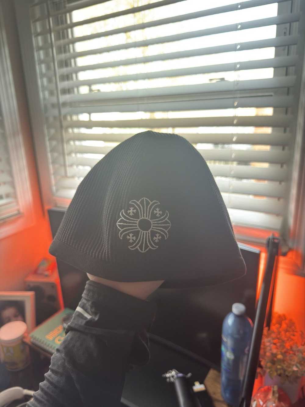 Chrome Hearts Chrome Heart CH Thermal Skull Cap B… - image 5