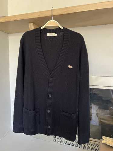 Maison Kitsune Madison Kitsune wool cardigan