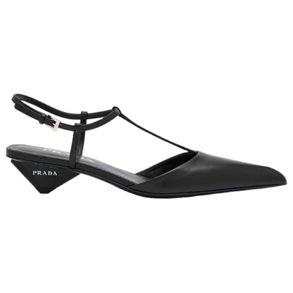 Prada Leather heels - image 1