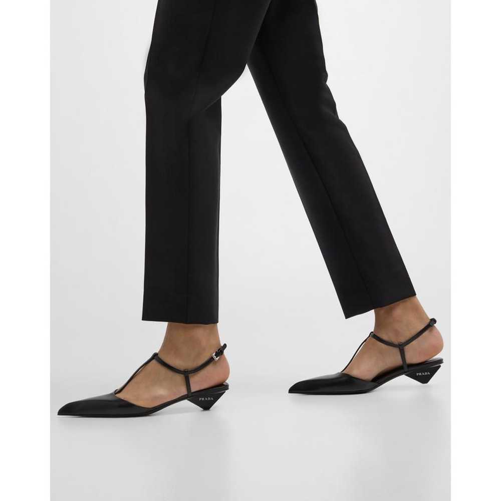 Prada Leather heels - image 3