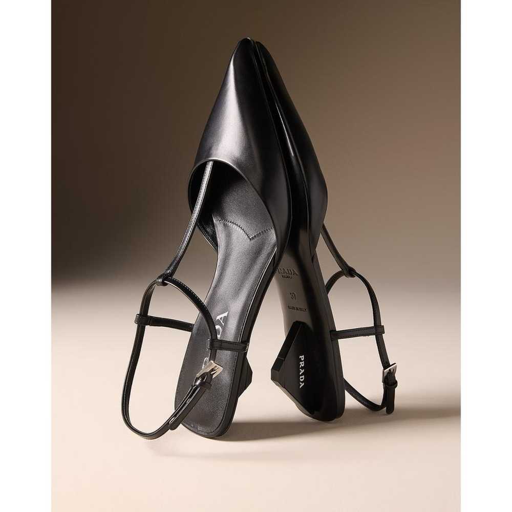 Prada Leather heels - image 4