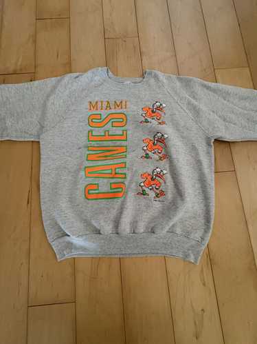 Vintage Vintage 1980's University of Miami Sweater