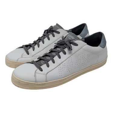 P448 Leather low trainers