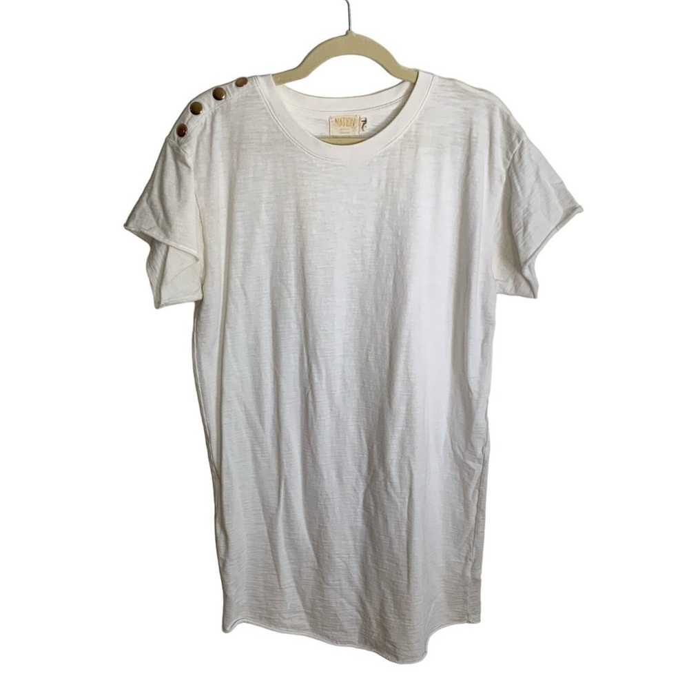 Nation LTD. White tshirt dress - image 1