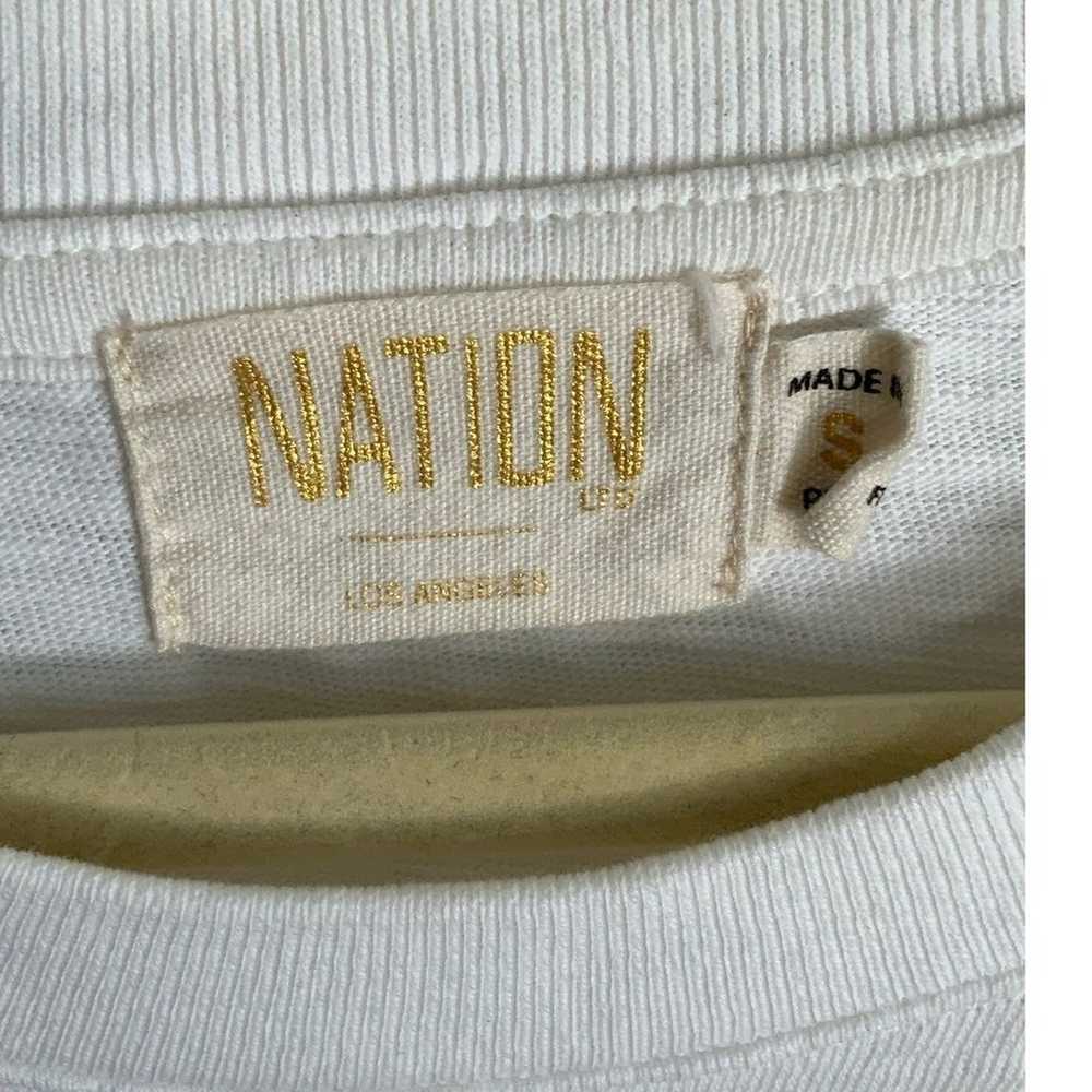 Nation LTD. White tshirt dress - image 2