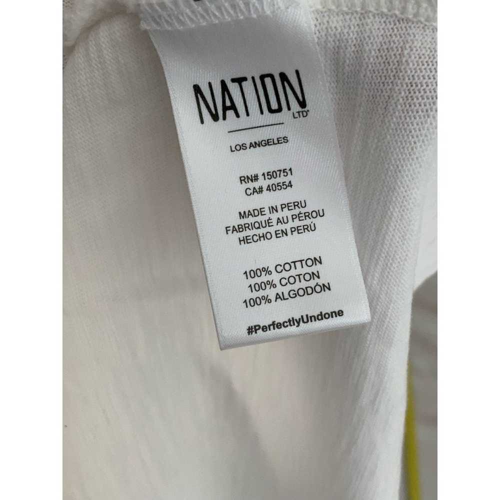 Nation LTD. White tshirt dress - image 4