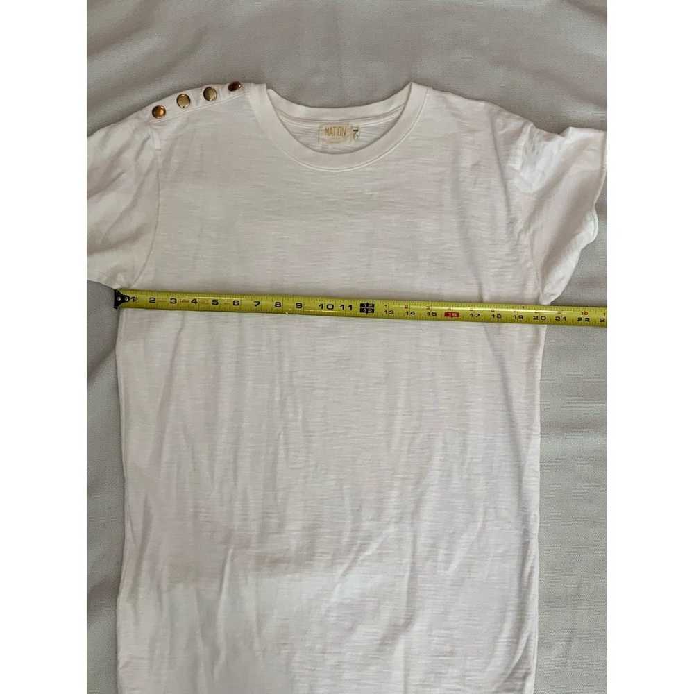 Nation LTD. White tshirt dress - image 6