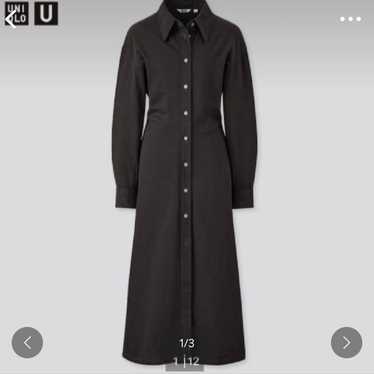 UNIQLO U Shirt Dress Black