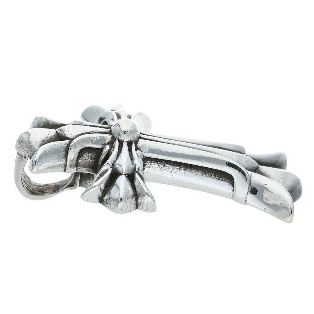 Chrome Hearts Small Double CH Cross Pendant - image 5