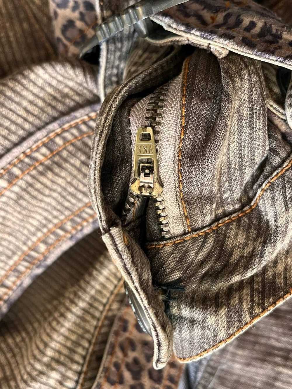 L.G.B. lace up flare leather pants