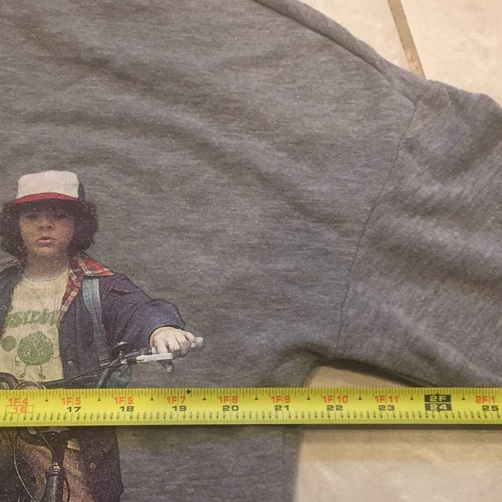 Vintage Stranger things movie hoodie L - image 7