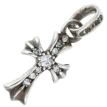 Authentic [Chrome Hearts] CH CROSS BABY FAT CHARM, Pave