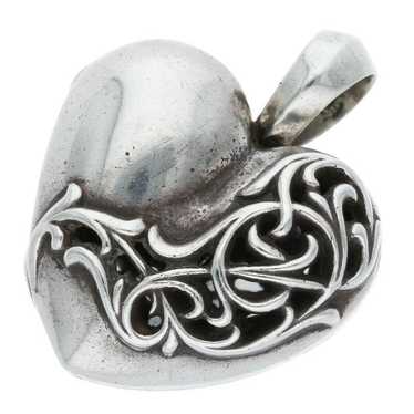 Chrome Hearts Heart Locket Pendant - image 1