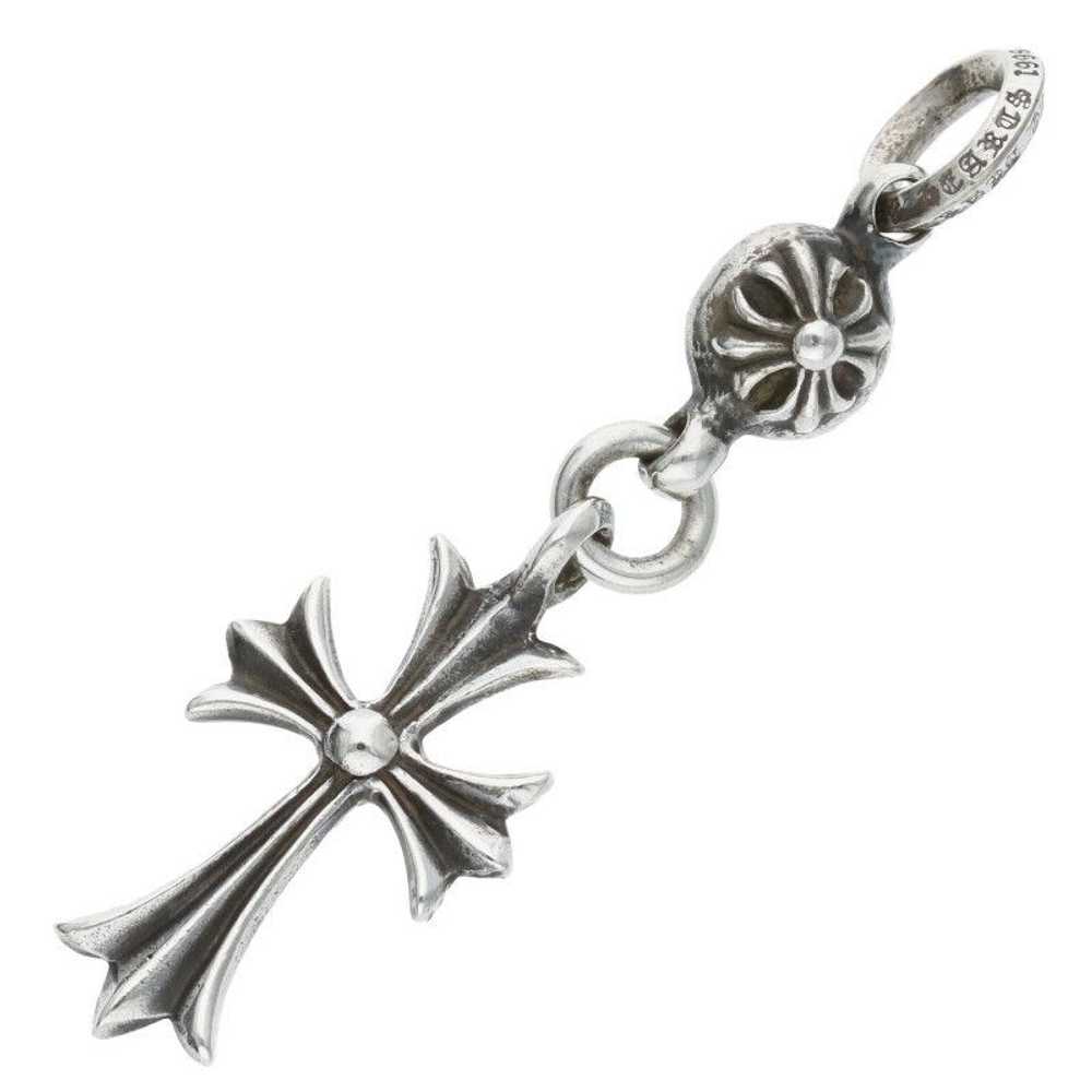 Chrome Hearts 1Ball Tiny CH Cross Pendant - image 1
