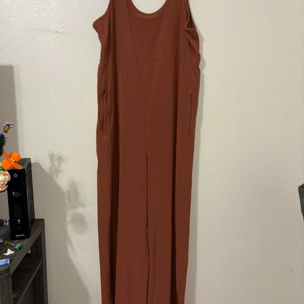 Athleta passenger jumpsuit BROWN - image 2