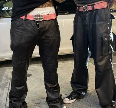 Chrome Hearts Chrome Hearts Pink Patten Leather B… - image 1