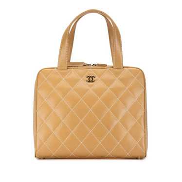 Chanel Wild Stitch leather handbag