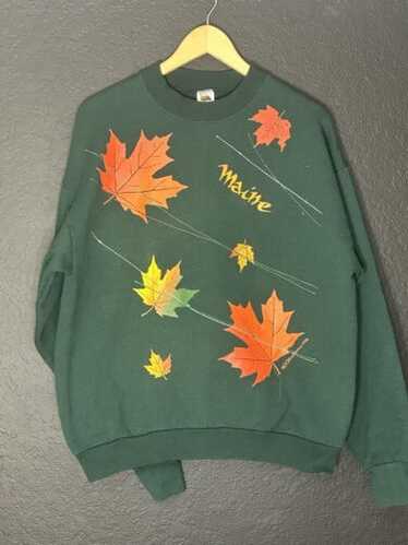 Vintage maine crewneck size - Gem