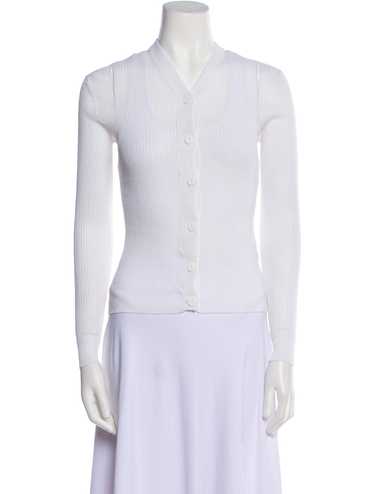 Rachel Comey Button-Up Top Neutrals Long Sleeve w… - image 1