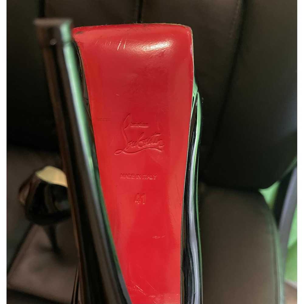 Christian Louboutin Very Privé patent leather hee… - image 3
