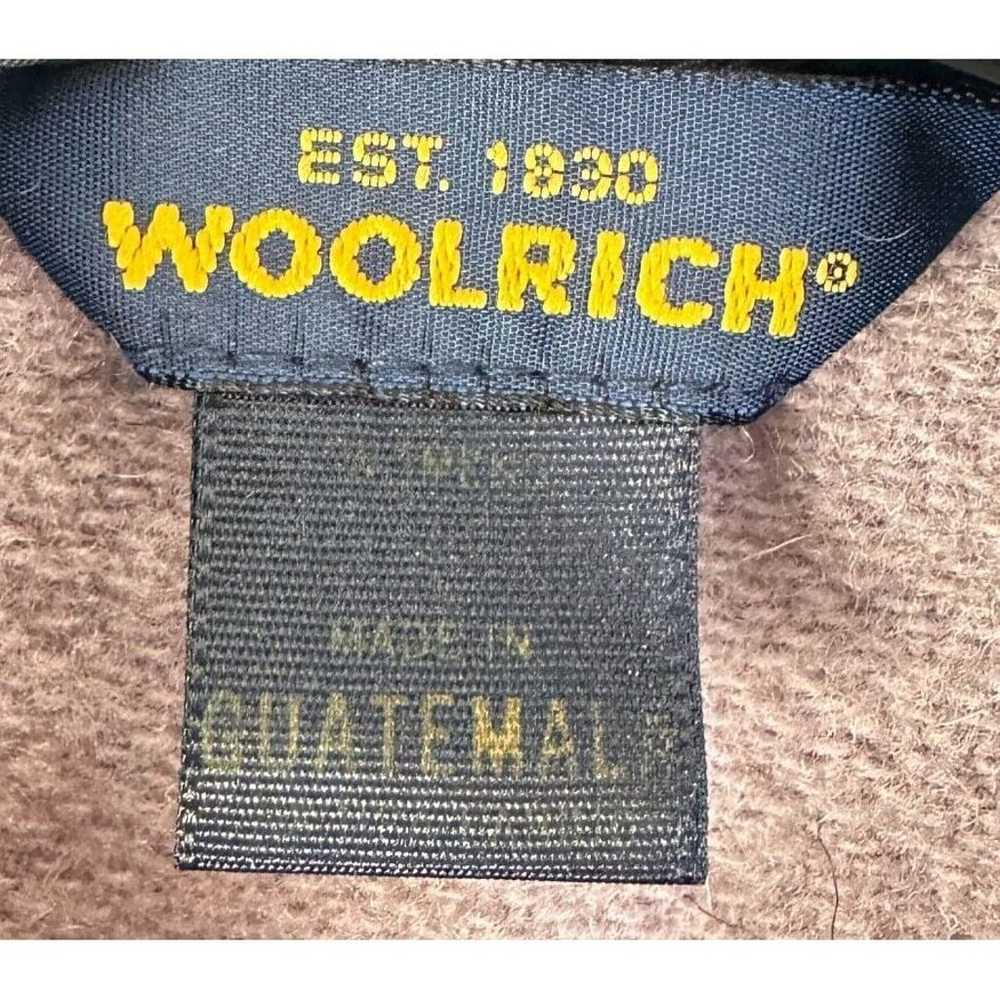 Vintage Woolrich Fleece Vest Women's Medium Purpl… - image 3