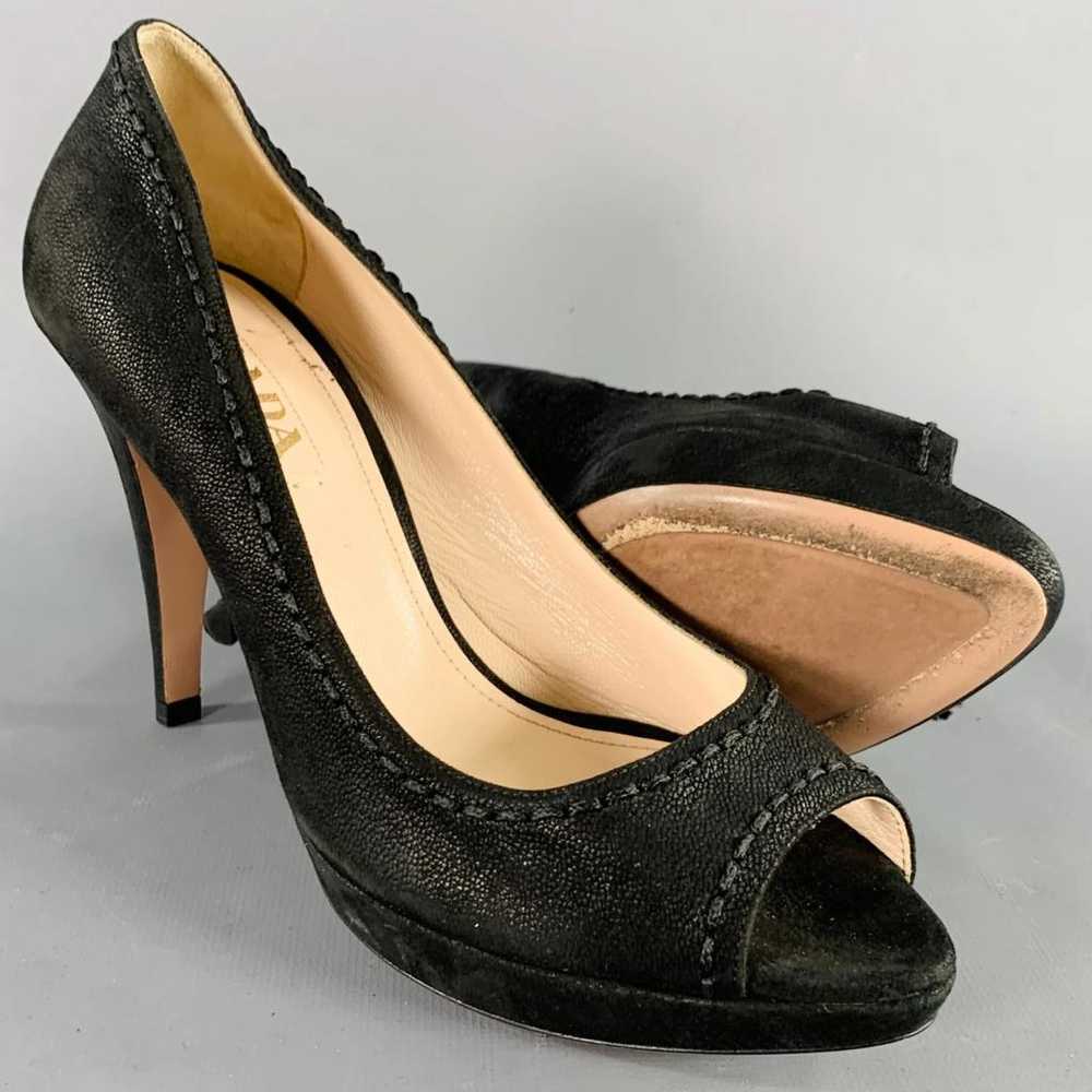 Prada Leather heels - image 4
