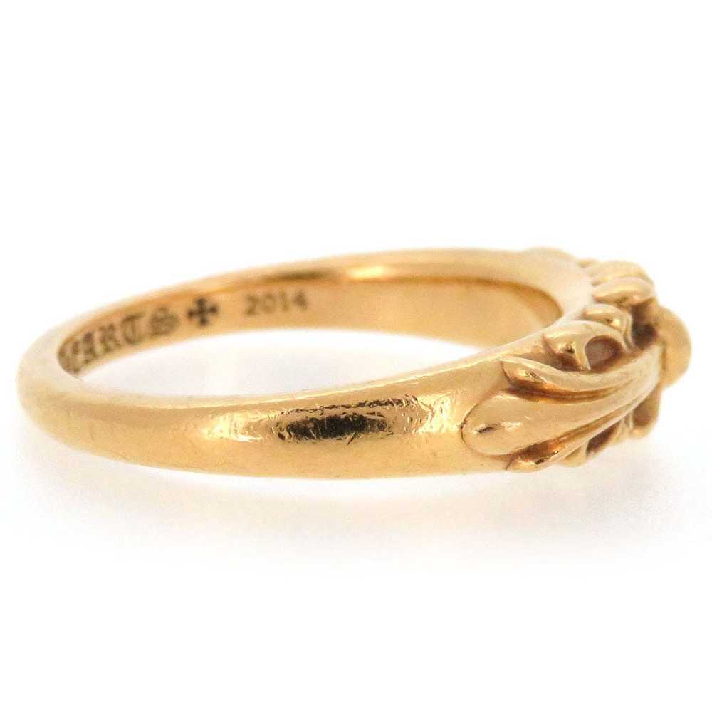 Chrome Hearts Chrome Hearts Gold Floral Cross Rin… - image 3