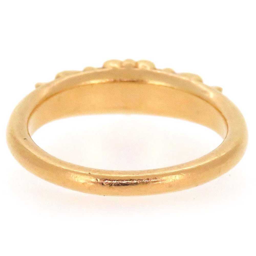 Chrome Hearts Chrome Hearts Gold Floral Cross Rin… - image 4