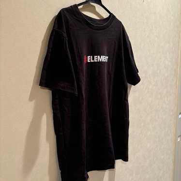 ELEMENT Logo T-Shirt Black Short Sleeve