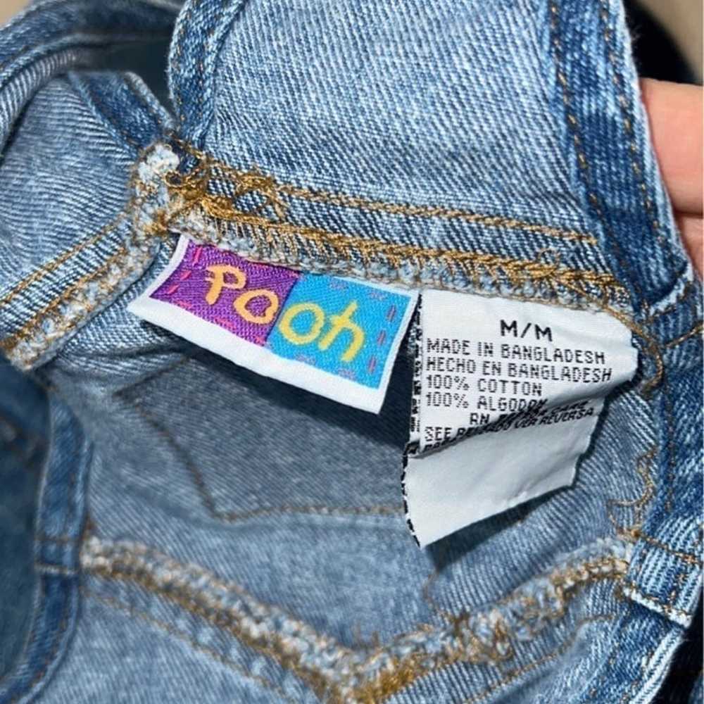 Winnie The Pooh Disney Vintage Embroidered Denim … - image 4