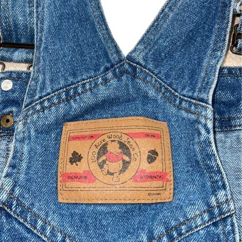 Winnie The Pooh Disney Vintage Embroidered Denim … - image 8