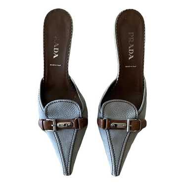 Prada Leather heels - image 1