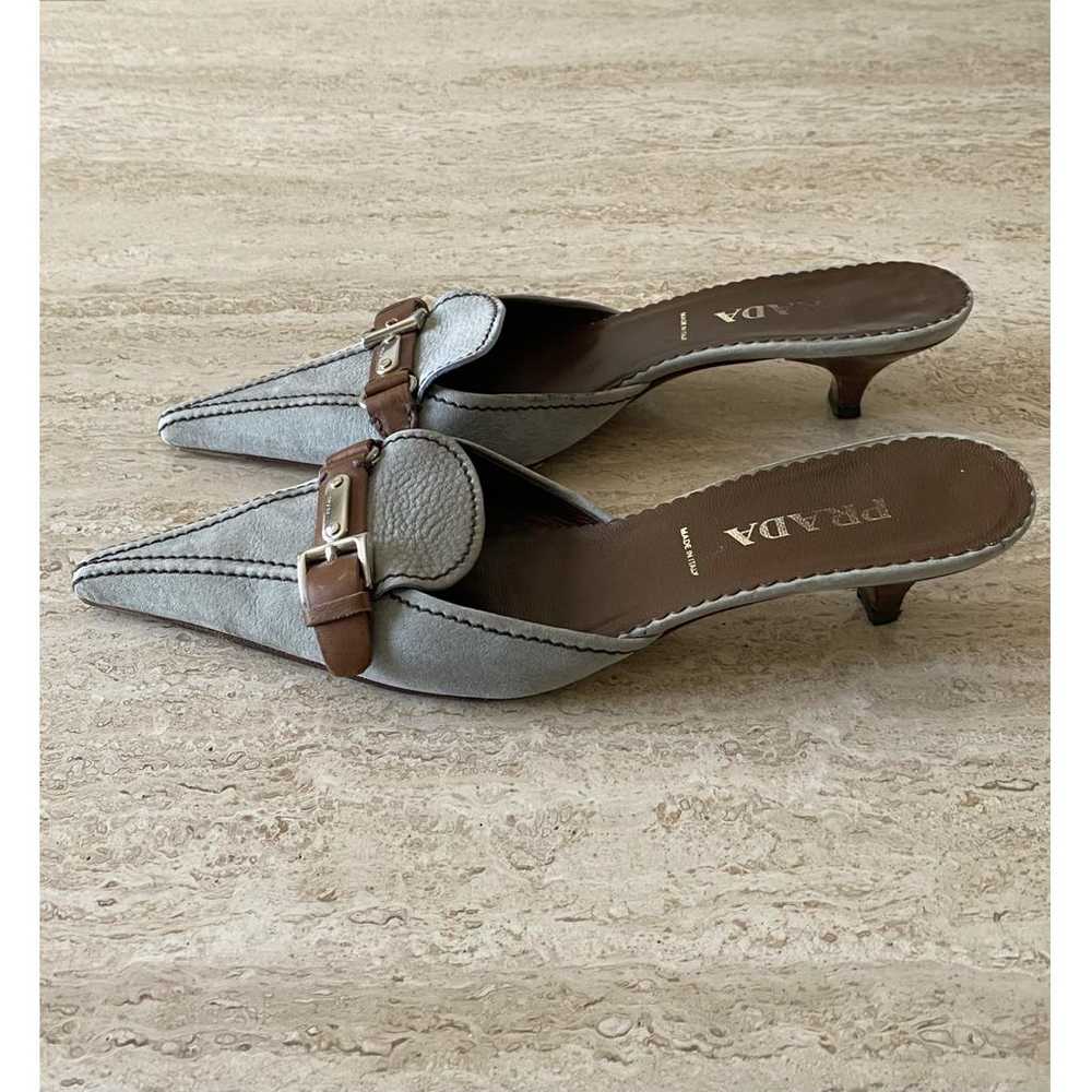 Prada Leather heels - image 2