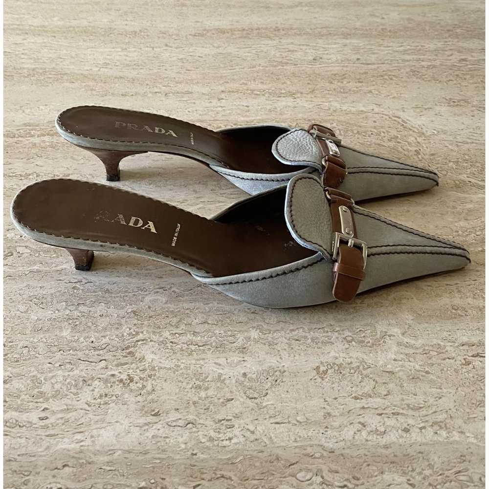Prada Leather heels - image 3