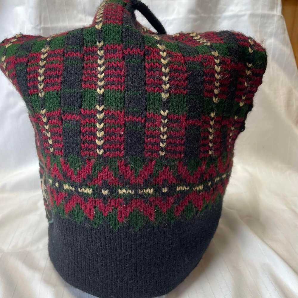 90s Polo Ralph Lauren Nordic Knit Cap - image 5