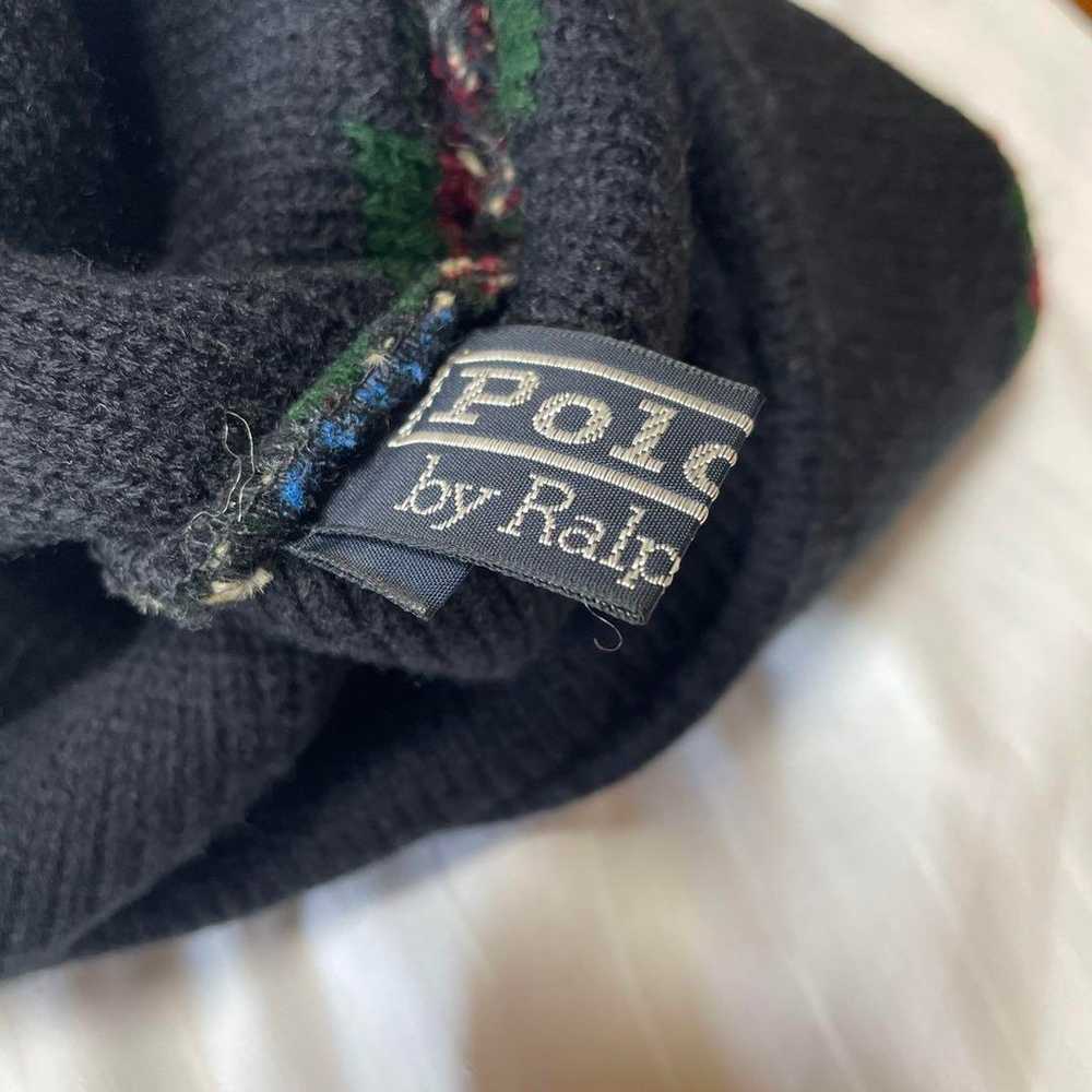 90s Polo Ralph Lauren Nordic Knit Cap - image 6