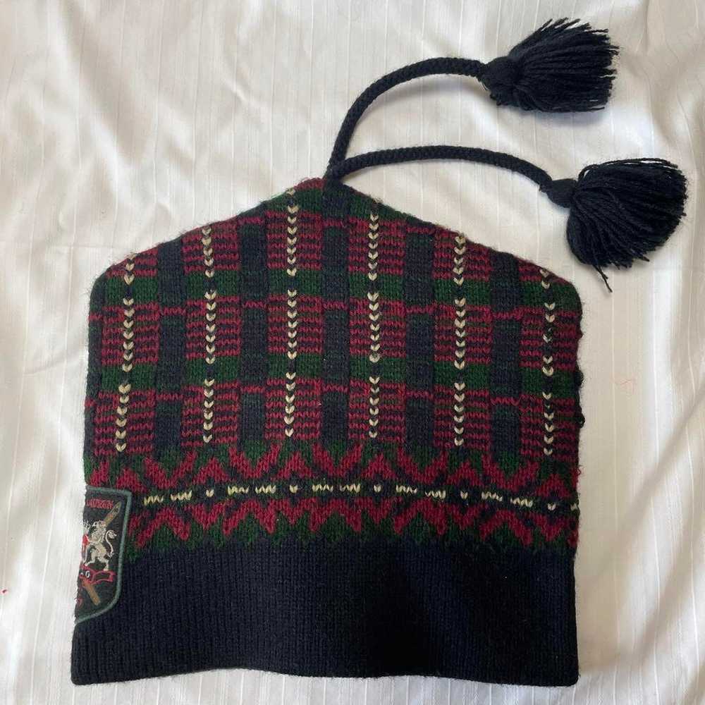 90s Polo Ralph Lauren Nordic Knit Cap - image 8