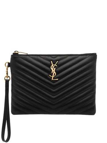 Saint Laurent Paris LEATHER MATELASSÉ CASSANDRE PO