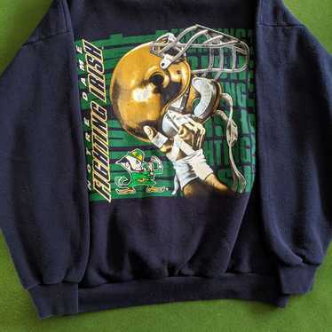 Vtg Fighting Irish Notre Dame Football