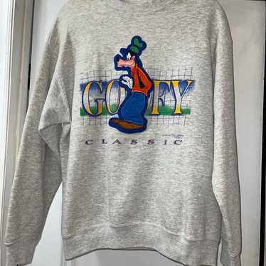 90's Disney store GOOFY スウェット　USA ヴィンテージ Vintage Disneyland Disney Goofy Sweatshirt Crewneck Adult