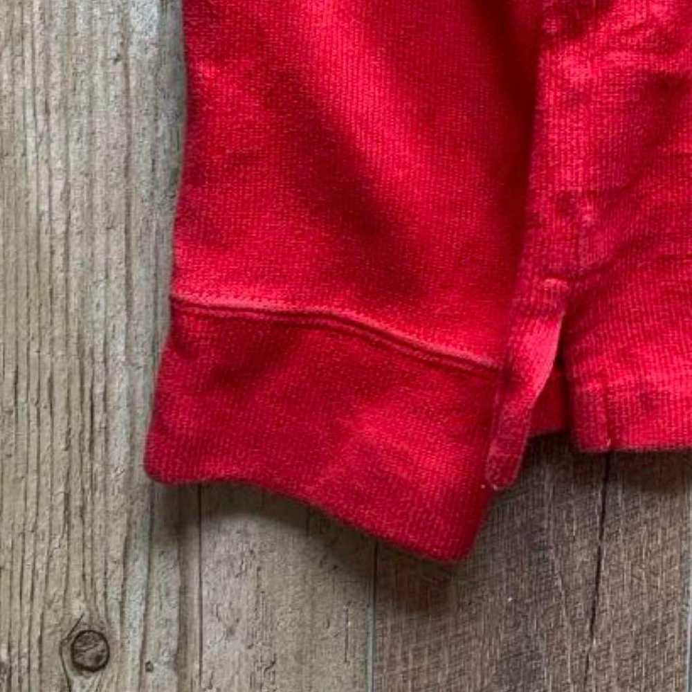 1990s Polo Ralph Lauren half-zip sweatshirt for m… - image 11