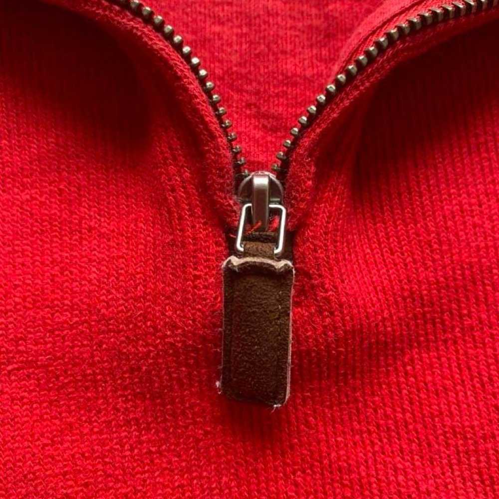 1990s Polo Ralph Lauren half-zip sweatshirt for m… - image 5