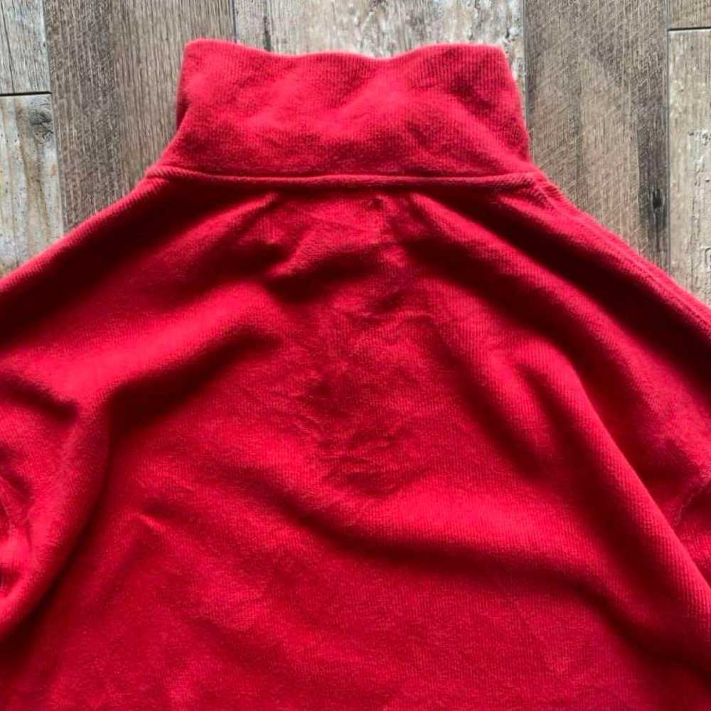 1990s Polo Ralph Lauren half-zip sweatshirt for m… - image 7