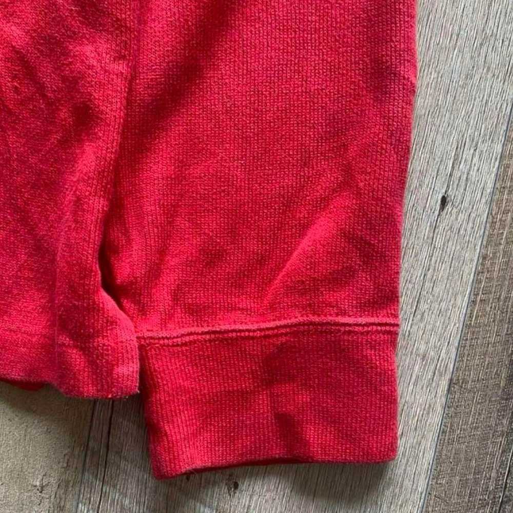 1990s Polo Ralph Lauren half-zip sweatshirt for m… - image 9
