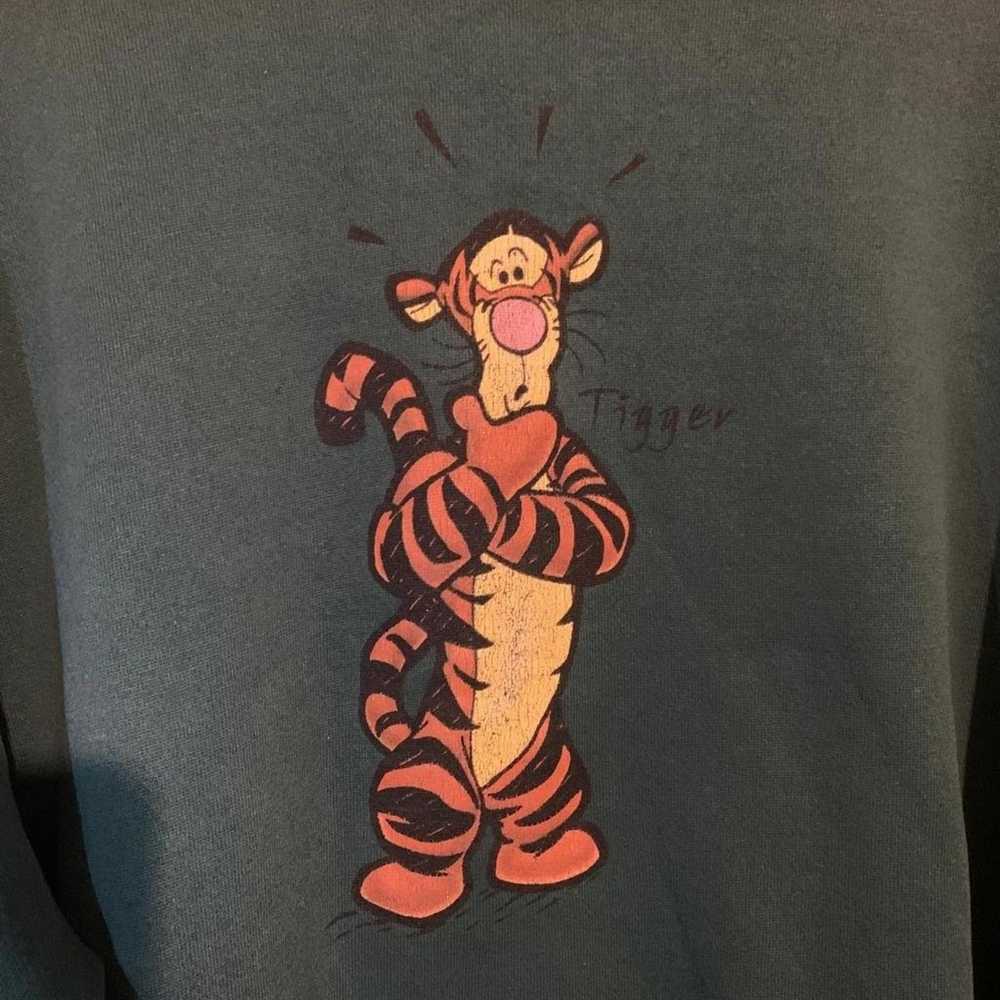 Vintage 90s Disney Winnie The Pooh Tigger Green S… - image 3